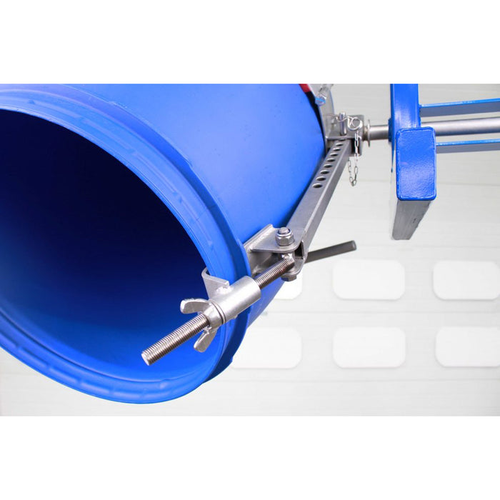 Prensa de seguridad que se pega al aro del tambor