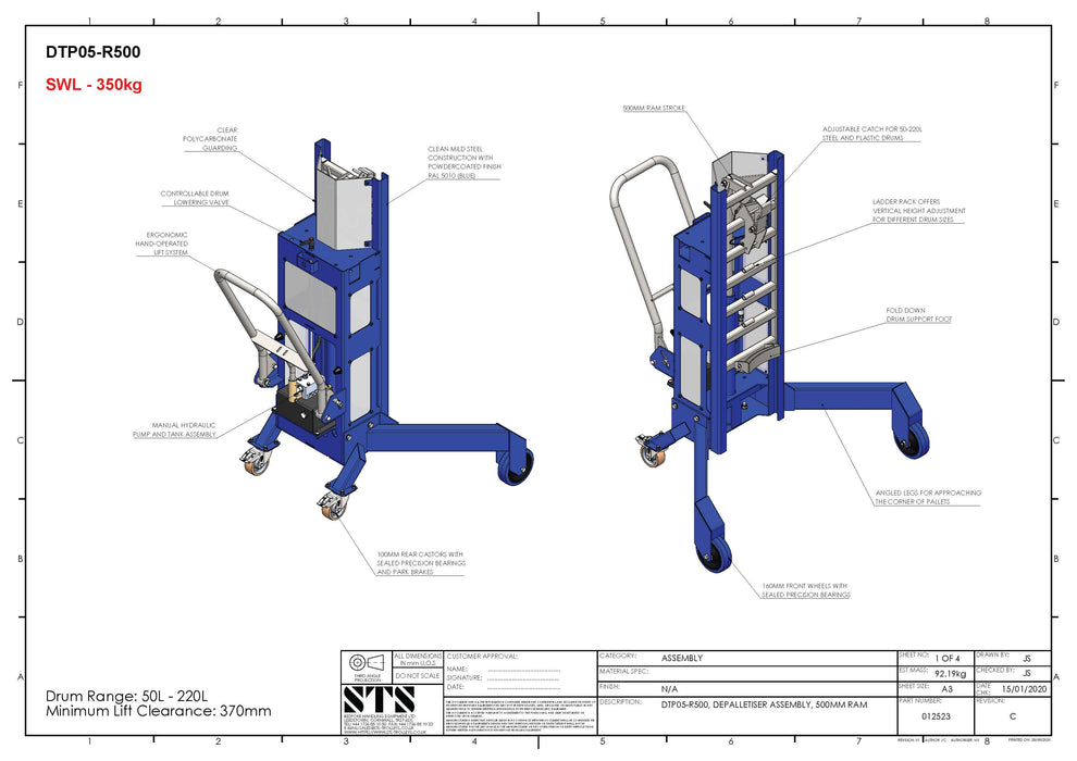 dibujo técnico DTP05 pagina 1