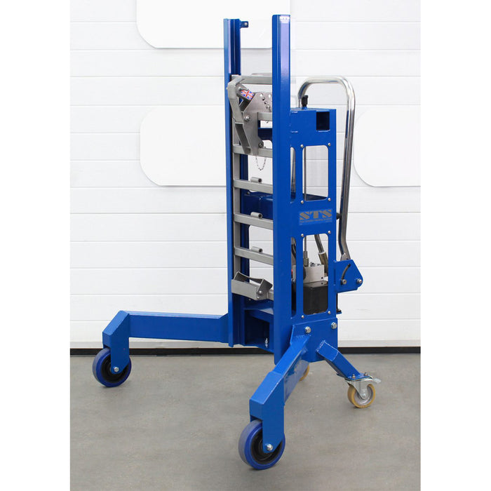 Desestibador estibador de tambores de equina sin tambor