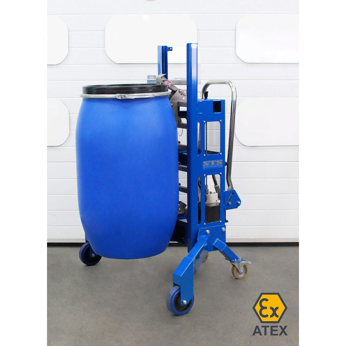 Opción de desestibador con certificación ATEX para zonas de gas y polvo