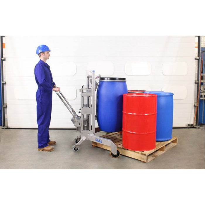 Paletizador y despaletizador de equina en acero inoxidable