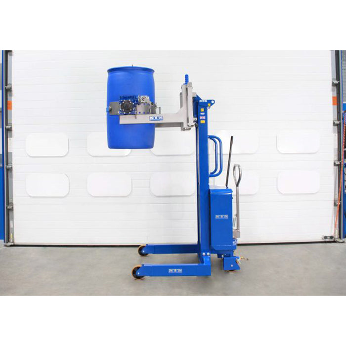 Rotador universal de tambores manual elevando barril