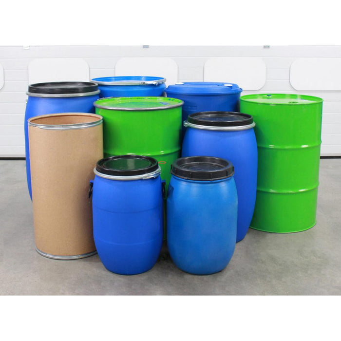 El rotador universal de tambores manual es compatible con una gran variedad de tambores, de muchos tipos de materiales y tamaños