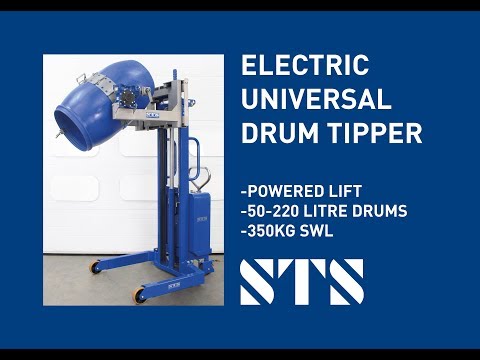 Tuturial didáctico sobre el uso del rotador universal de tambores eléctrico