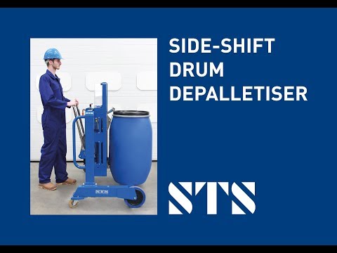 Tuturial didáctico del uso del despaletizador con desplazamiento lateral, en inglés